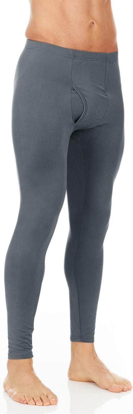imageThermajohn Long Johns for Men Thermal Underwear for Men Long Underwear Mens Leggings Thermal Pants Men Cold Weather BottomsCharcoal