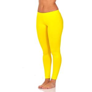Thermajane Long Johns for Women – Thermal Leggings for Women, Fleece Lined Thermal Underwear Bottoms(Yellow)