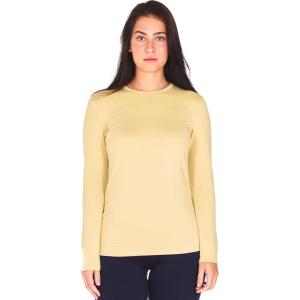 Thermajane Long Sleeve Thermal Shirts for Women Cold Weather, Womens Thermal Underwear Tops, Base Layer Women Thermal(Nude)