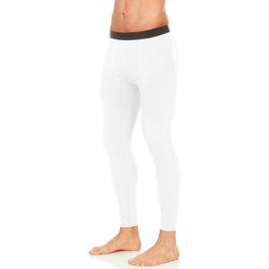 Thermajohn Long Johns for Men, Thermal Underwear for Men Long Underwear Mens Leggings Thermal Pants Men Cold Weather Bottoms(White)