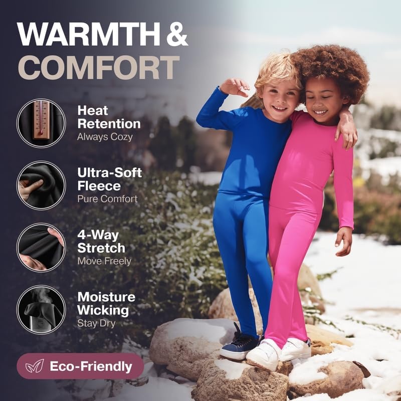 image:imageGirls Thermal Tops 3Pack by ThermajaneBaby Pink