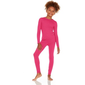 Girls’ Thermal Tops 3-Pack by Thermajane(Pink)
