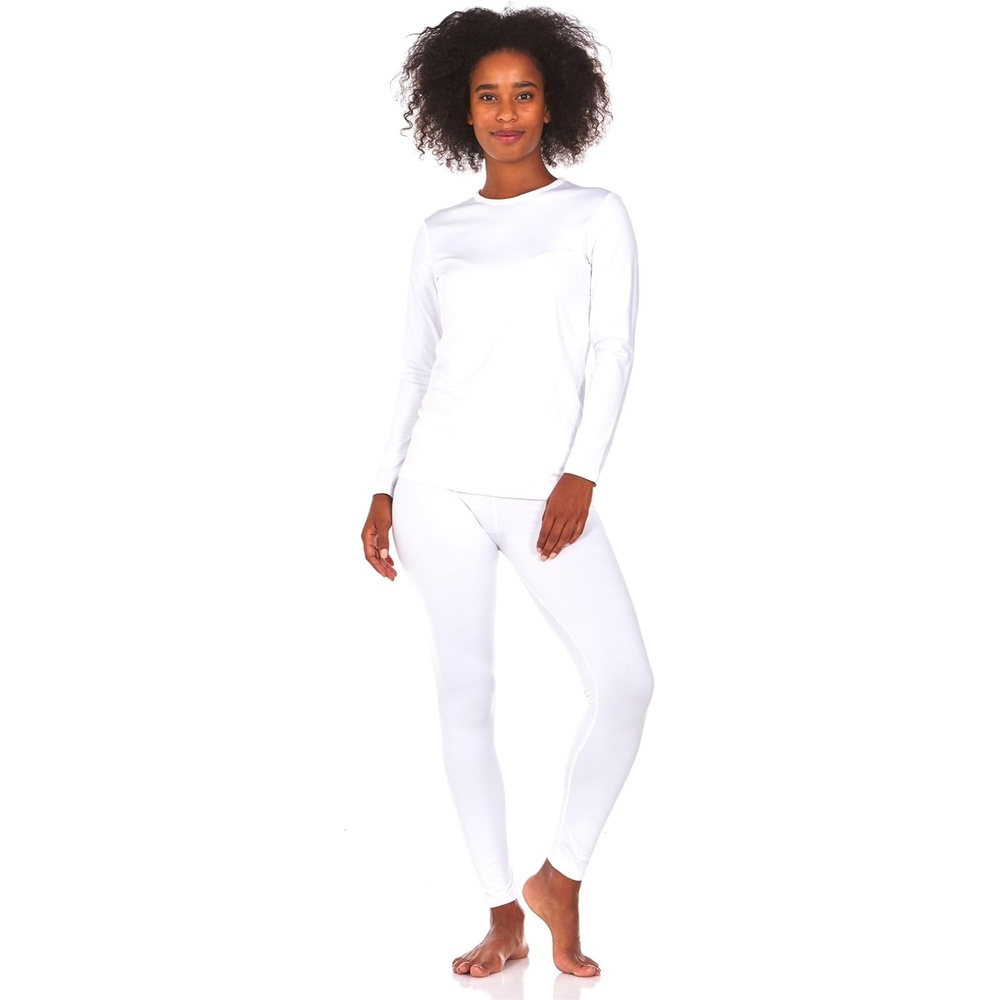 image:imageThermajane Womens Thermal UnderwearWhite